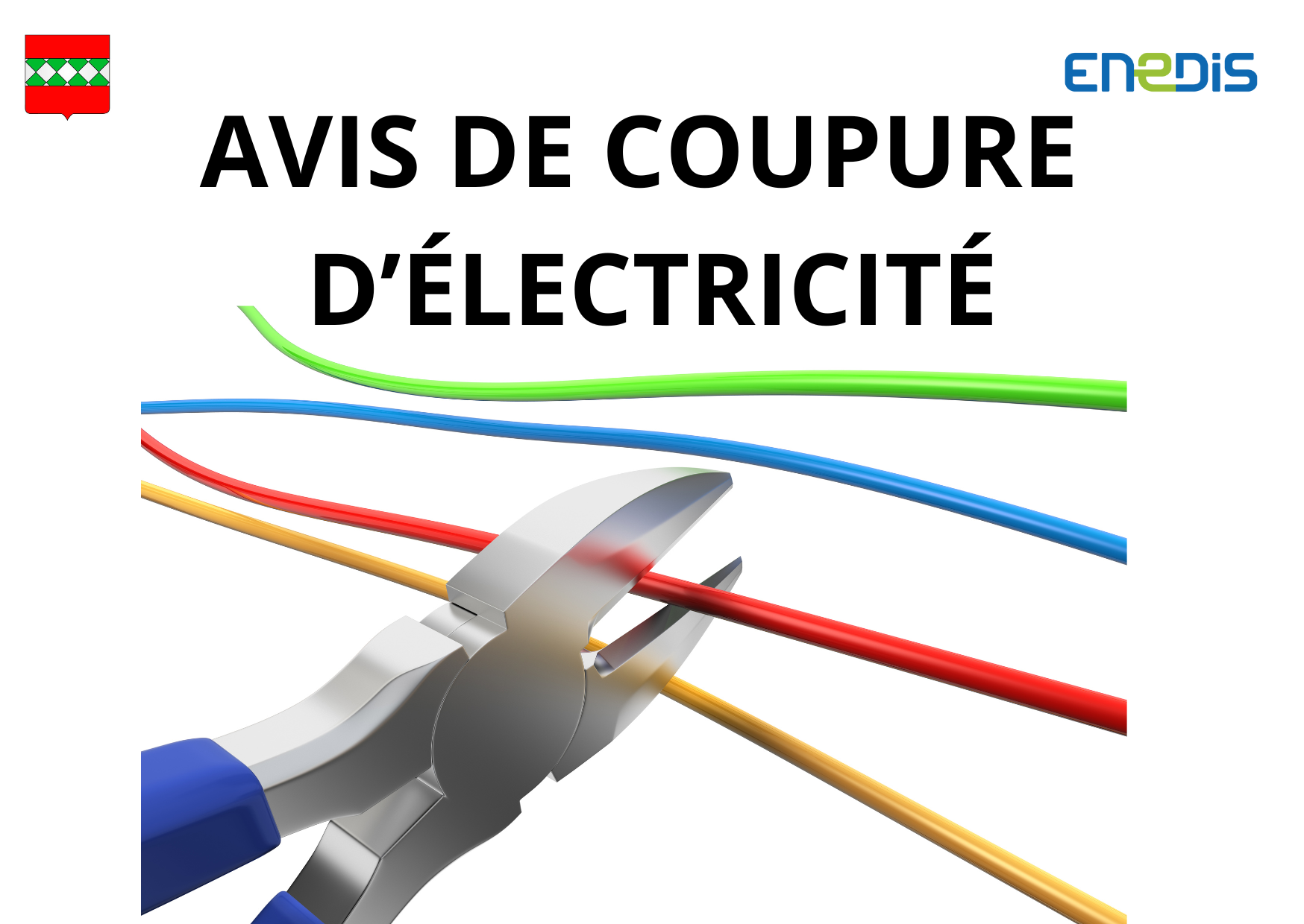 Coupures de courant pour travaux