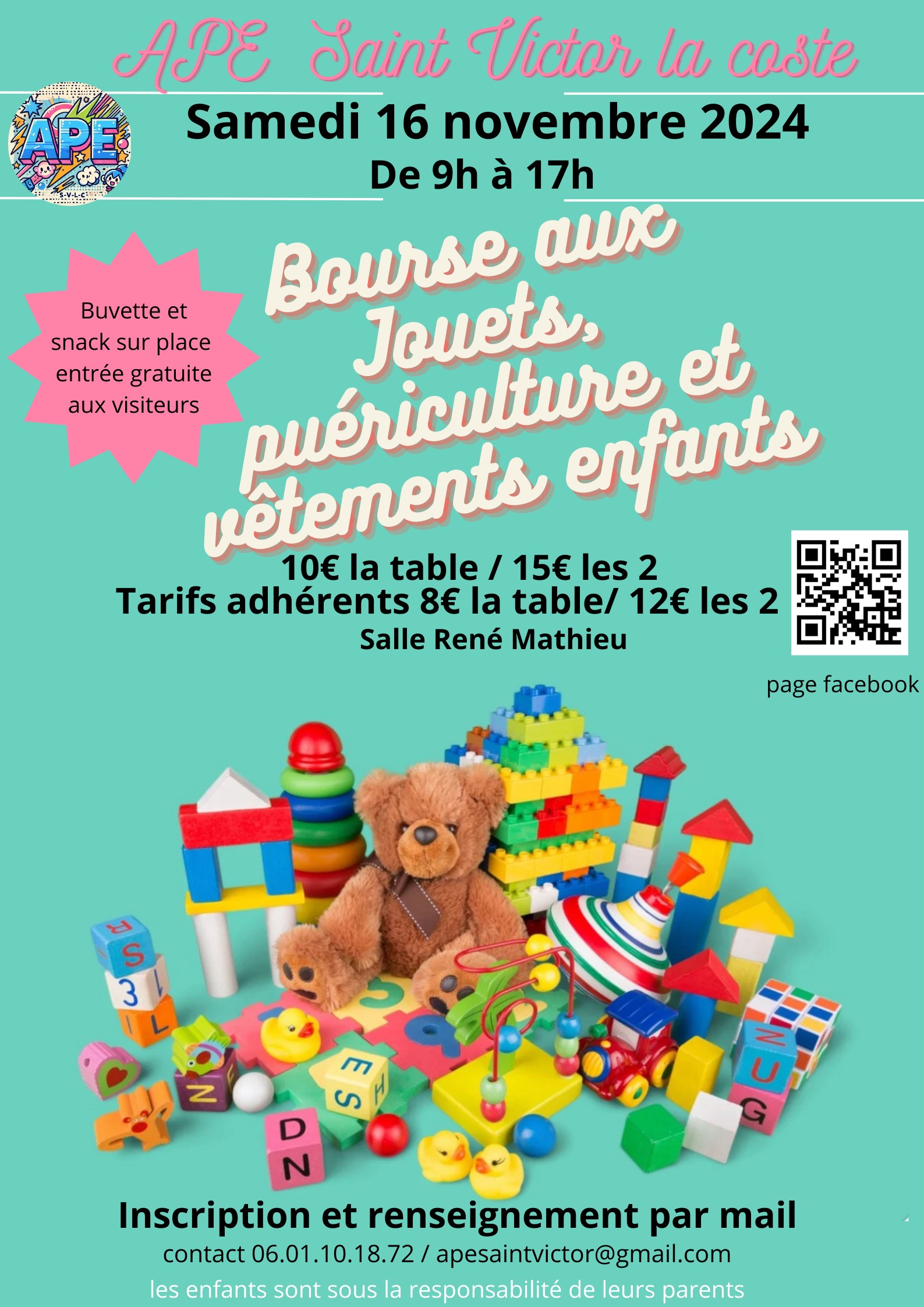 Bourse aux jouets