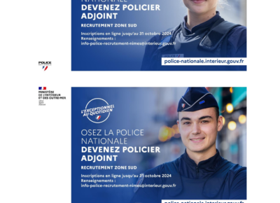 Recrutement-Devenez policier adjoint