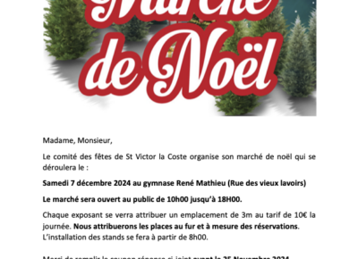 Marché de Noël