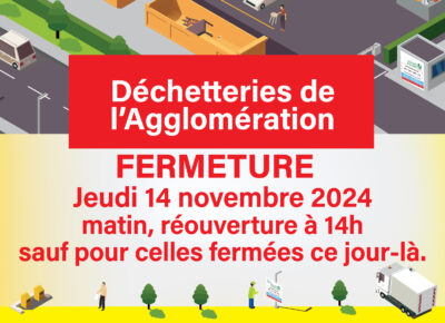 Fermeture déchetterie