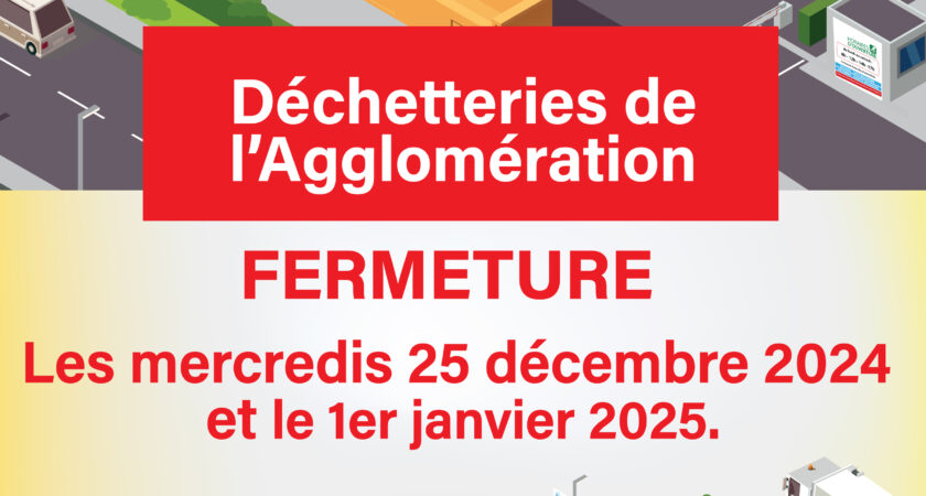 Fermeture déchetterie