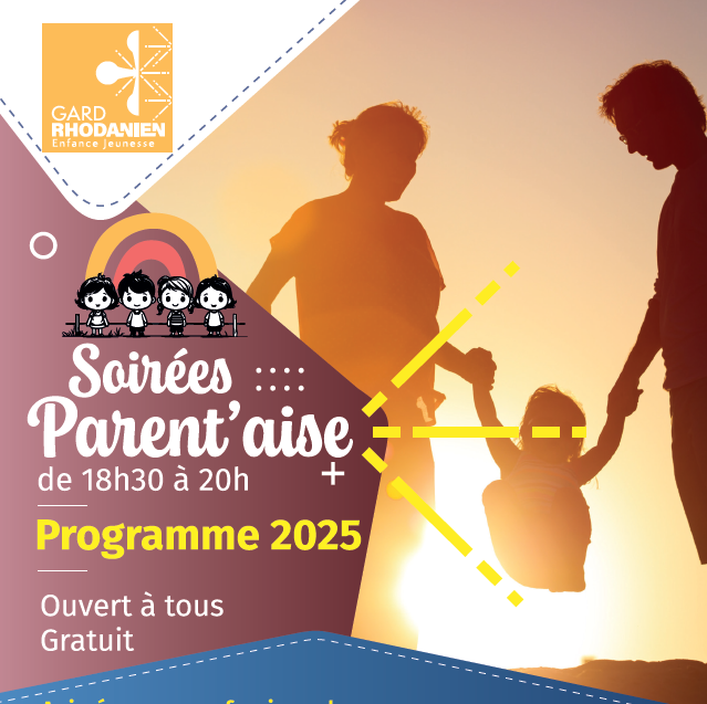 Programme des soirées parent’aise 2025